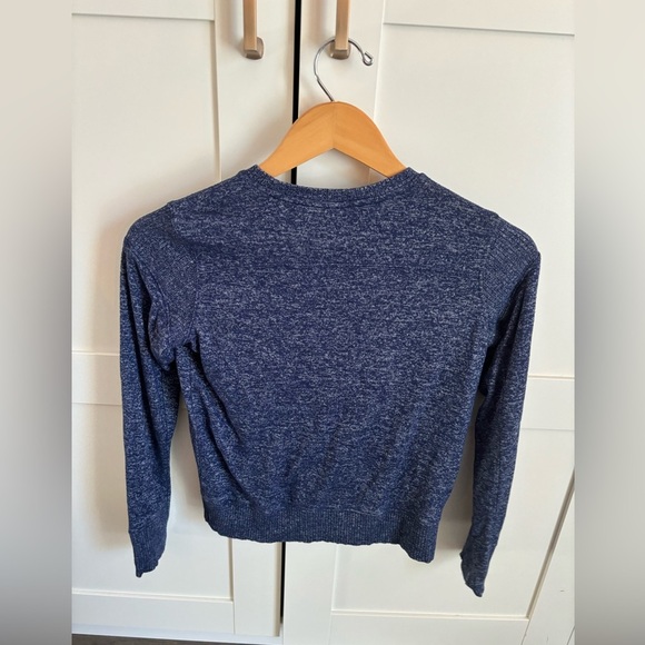 Athleta Girl Blue Tie Dye‎ Sweatshirt Medium 8-10 - Picture 2 of 5